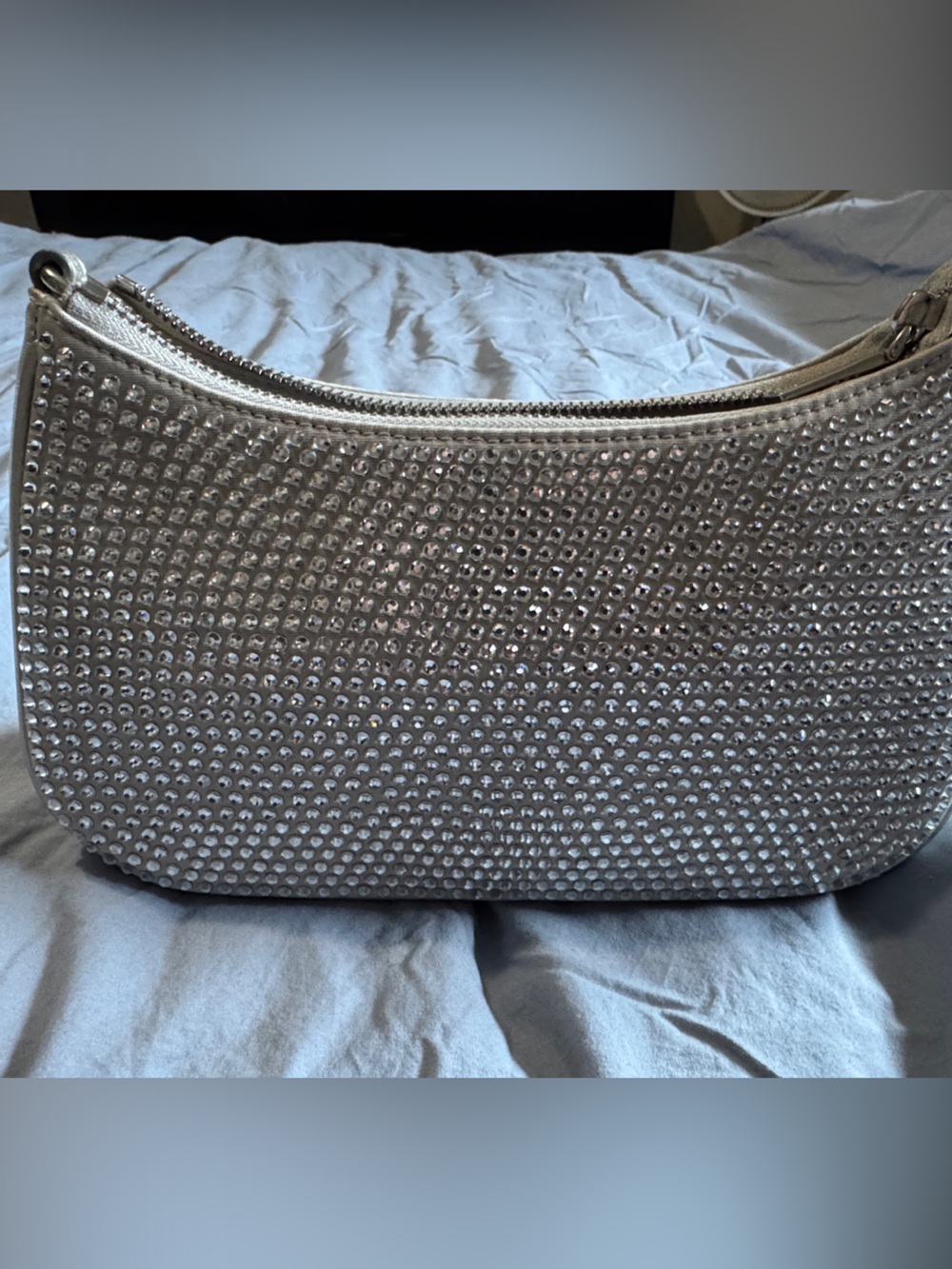 Coach Silver Crystal-Embellished
Teri Shoulder bag